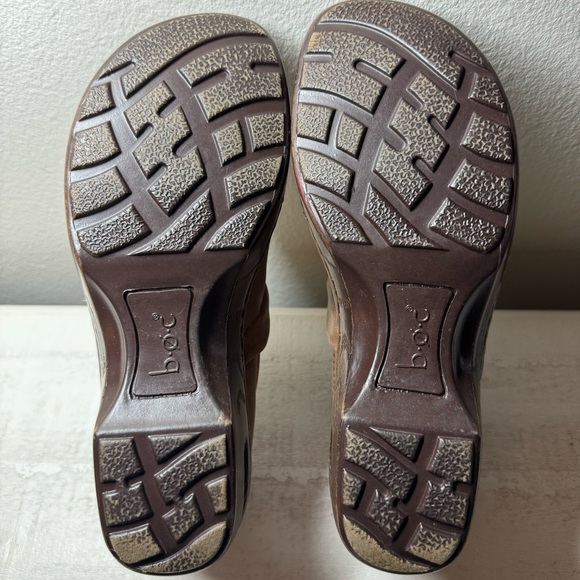 B.O.C Peggy Clog Mocha Brown Leather Slip On Closed Back Clog Women’s Size 7 - Picture 8 of 9